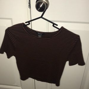 Stripped crop top